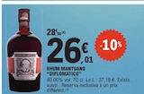 Rhum Mantuano - DIPLOMATICO à 26,01 € dans le catalogue E.Leclerc