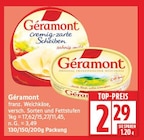 franz. Weichkäse von Géramont im aktuellen EDEKA Prospekt