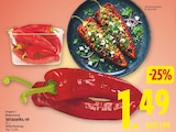 Spitzpaprika, rot für 1,49 € bei E center im Angebot Spitzpaprika, rot im aktuellen E center Prospekt