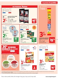 Prix et réduction Fromage râpé dans le prospectus Auchan Supermarché en cours Offre Fromage râpé dans le catalogue Auchan Supermarché du moment à la page 19