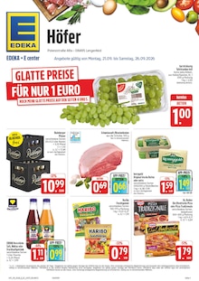Aktueller EDEKA Prospekt für Limbach, Vogtlandkreis und Ungebung, Seiten zum blättern EDEKA Prospekt Wir lieben Lebensmittel! mit Seiten in Limbach, Vogtlandkreis und Umgebung