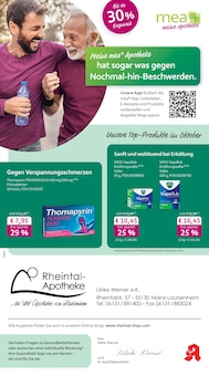 Aktueller mea - meine apotheke Prospekt (Ginsheim-Gustavsburg, 4 Seiten zum blättern mea - meine apotheke Prospekt Unsere September-Angebote mit 4 Seiten