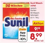 Aktuelles Waschmittel Angebot bei Netto Marken-Discount in Dresden ab 8,99 €