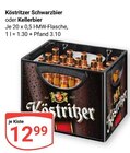 Schwarzbier Angebote von Köstritzer bei GLOBUS Herne für 12,99 €