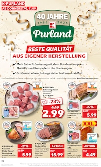 Fleisch im Kaufland Prospekt "Aktuelle Angebote" mit 59 Seiten (Oldenburg)