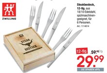Steakbesteck bei Zurbrüggen in Herne Steakbesteck im Angebot bei Zurbrüggen Herne für 29,99 €