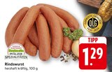 Rindswurst im Angebot bei EDEKA in Pirmasens Rindswurst Angebote von Pfälzer Spezialitäten bei EDEKA Pirmasens für 1,29 €