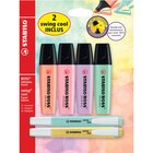 4 surligneurs Boss + 2 surligneurs Swing cool - STABILO en promo chez Carrefour Rosny-sous-Bois à 4,70 €