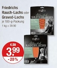 Rauch-Lachs von Friedrichs im aktuellen V-Markt Prospekt für 3,99 €