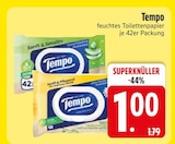 Sanft & Sensitiv Angebote von Tempo bei EDEKA Ingolstadt für 1,00 €
