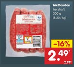Aktuelle Hackfleisch Angebote bei Netto Marken-Discount in Neuss Aktuelles Mettenden Angebot bei Netto Marken-Discount in Neuss ab 2,49 €