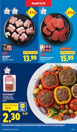 Prix et réduction Viande surgelée dans le prospectus Lidl en cours Offre Viande surgelée dans le catalogue Lidl du moment à la page 9