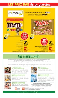 Promotion Cacahuètes dans le prospectus Super U, valable du 15/07/2026 au 26/07/2026 Promo Cacahuètes dans le catalogue Super U du moment à la page 8