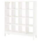 Regal mit Untergestell weiß/weiß von KALLAX im aktuellen IKEA Prospekt