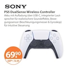 PS5 DualSense Wireless-Controller im V-Markt Prospekt PS5 DualSense Wireless-Controller von Sony im aktuellen V-Markt Prospekt für 69,90 €
