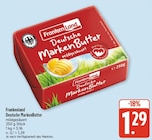 Deutsche MarkenButter im Angebot bei nah und gut in Würzburg Deutsche MarkenButter Angebote von Frankenland bei nah und gut Würzburg für 1,29 €