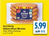 Aktuelles Delikatess Wiener Würstchen Angebot bei diska in Dresden ab 5,99 €