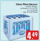 Mineralwasser bei E center im Velen Prospekt für 4,49 €