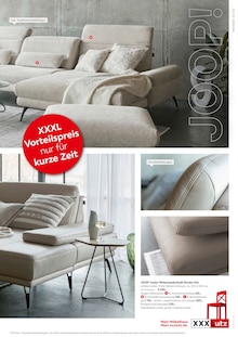 Sitzmöbel im XXXLutz Möbelhäuser Prospekt "JOOP! Aktionswochen" mit 20 Seiten (Wuppertal)
