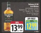 Aktuelles Irish Whiskey Angebot bei E center in Würzburg ab 12,99 €