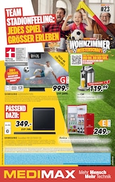 MEDIMAX Prospekt "TEAM STADIONFEELING: JEDES SPIEL GRÖSSER ERLEBEN!", 8 Seiten, 29.05.2026 - 29.05.2026 Aktueller MEDIMAX Prospekt, "TEAM STADIONFEELING: JEDES SPIEL GRÖSSER ERLEBEN!", mit Angeboten der Woche, gültig von 29.05.2026 bis 29.05.2026