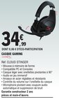 E.Leclerc - CASQUE GAMING : offre du catalogue Promo CASQUE GAMING à 34,99 € dans le catalogue E.Leclerc ""