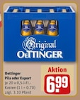 Pils Angebote von Oettinger bei REWE Niederzier für 6,99 €