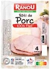 Intermarché Express Angers - Promo Rôti de porc sans OGM Promo Rôti de porc sans OGM à 1,49 € dans le catalogue Intermarché Express à Angers