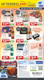 Getränkeland Getränkemärkte Prospekt der aktuellen Woche mit 8 Seiten, gültig von 10.11.2025 bis 22.11.2025, in Ahrensburg und Umgebung Aktueller Getränkeland Getränkemärkte Prospekt in Ahrensburg und Umgebung, "Die Getränkekönner" mit 8 Seiten, 10.11.2025 - 22.11.2025