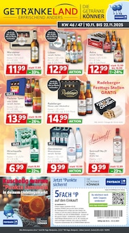 Getränkeland Prospekt Ahrensburg "Die Getränkekönner" mit 8 Seiten