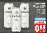 Pils Angebote von Krombacher bei EDEKA Paderborn für 0,88 €