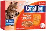 Émincés en gelée viande et légumes pour chat adulte - CANAILLOU en promo chez Intermarché Hyper Émincés en gelée viande et légumes pour chat adulte - CANAILLOU dans le catalogue Intermarché Hyper