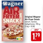Original Wagner Air-Fryer Snack Salami im Angebot bei E center in Neustadt Original Wagner Air-Fryer Snack Salami Angebote von Wagner bei E center Neustadt für 1,79 €