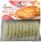 12 galettes pommes de terre et lardons - KAUFFER'S - Norma à Haguenau 12 galettes pommes de terre et lardons - KAUFFER'S en promo chez Norma Haguenau à 6,59 €