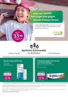 Aktueller mea - meine apotheke Prospekt "Unsere Mai-Angebote" für Greifswald Aktueller mea - meine apotheke Prospekt für Greifswald mit Seiten