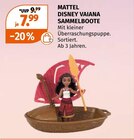 Disney Vaiana Sammelboote von Mattel im aktuellen Müller Prospekt für 7,99 €