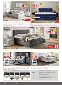 Bett im Möbelzentrum Pforzheim Prospekt "BEI UNS LIEGEN SIE RICHTIG!" mit 20 Seiten (Stuttgart)