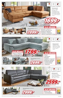 Sofa Angebot im Möbel AS Prospekt, gültig von 25.10.2025 bis 08.11.2025 Sofa Angebot im aktuellen Möbel AS Prospekt auf Seite 9