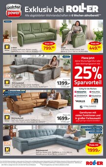 Sofa im ROLLER Prospekt "50% auf alle Gartenmöbel mit UVP!" mit 16 Seiten (Koblenz)