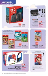 Nintendo Switch Angebote im Prospekt "Destination CULTURE : Faites de votre été un moment d'évasion !" von Super U Nintendo Switch Angebote im Prospekt "Destination CULTURE : Faites de votre été un moment d'évasion !" von Super U auf Seite 14