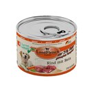 LandFleisch Dog Classic Rind mit Reis und Gartengemüse extra mager 195 g bei Zookauf im Wendelstein Prospekt für 0,99 €