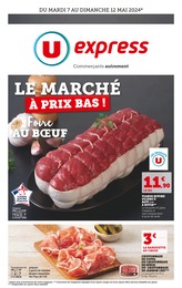 Prospectus U Express à Poitiers, "LE MARCHÉ À PRIX BAS !", 9 pages, 07/05/2024 - 12/05/2024