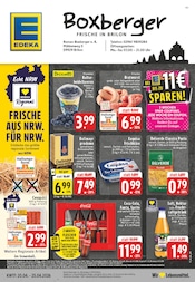 Aktueller EDEKA Prospekt mit Cola, "Aktuelle Angebote", Seite 1