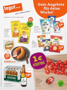 Veltins im aktuellen tegut Prospekt (Oberursel (Taunus)) Veltins im tegut Prospekt "tegut… gute Lebensmittel" mit 23 Seiten (Oberursel (Taunus))