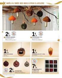 Offre Décoration Noël dans le catalogue E.Leclerc du moment à la page 4