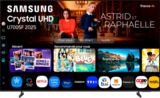 TV LED 85" / 214CM
SAMSUNG TU85U7005F - SAMSUNG dans le catalogue Auchan Hypermarché