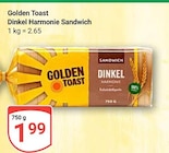 Aktuelle Toaster Angebote bei GLOBUS in Duisburg Aktuelles Dinkel Harmonie Sandwich Angebot bei GLOBUS in Duisburg ab 1,99 €