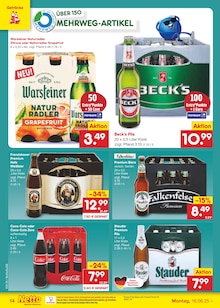 Bier im Netto Marken-Discount Prospekt "Aktuelle Angebote" mit 59 Seiten (Velbert)