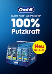 Oral-B Prospekt: "Bürstenkopf wechseln für 100% Putzkraft", 1 Seite, 14.10.2024 - 10.11.2024