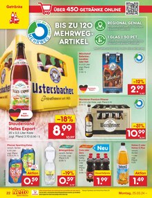 Saft im Netto Marken-Discount Prospekt "Aktuelle Angebote" mit 56 Seiten (Regensburg)